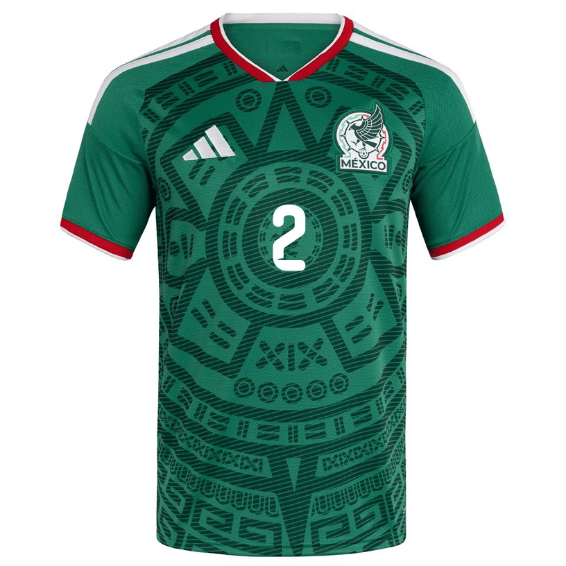 adidas Men's I. Reyes Mexico Authentic Home 2026 World Cup Jersey (Bold Green) | SoccerWearhouse
