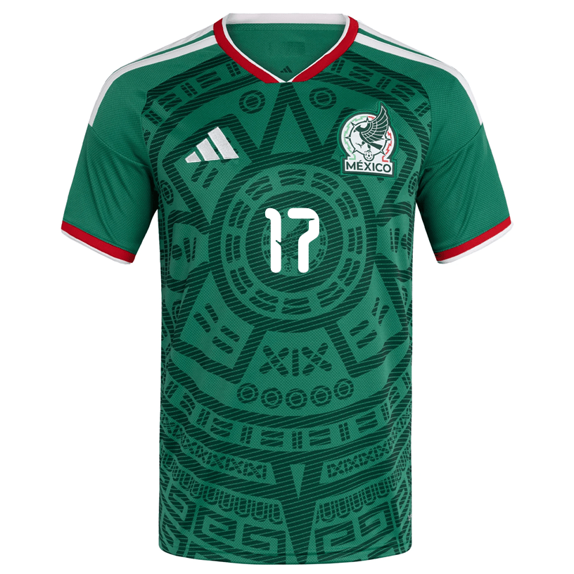 adidas Men's J. Corona Mexico Authentic Home 2026 World Cup Jersey (Bold Green) | SoccerWearhouse