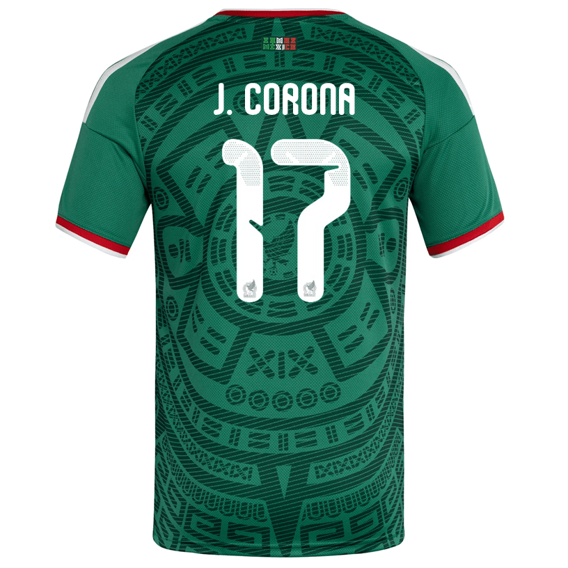 adidas Men's J. Corona Mexico Home 2026 World Cup Jersey (Bold Green) | SoccerWearhouse