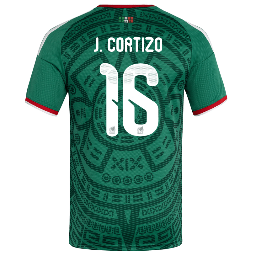 adidas Men's J. Cortizo Mexico Home 2026 World Cup Jersey (Bold Green) | SoccerWearhouse