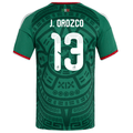 adidas Men's J. Orozco Mexico Home 2026 World Cup Jersey (Bold Green)