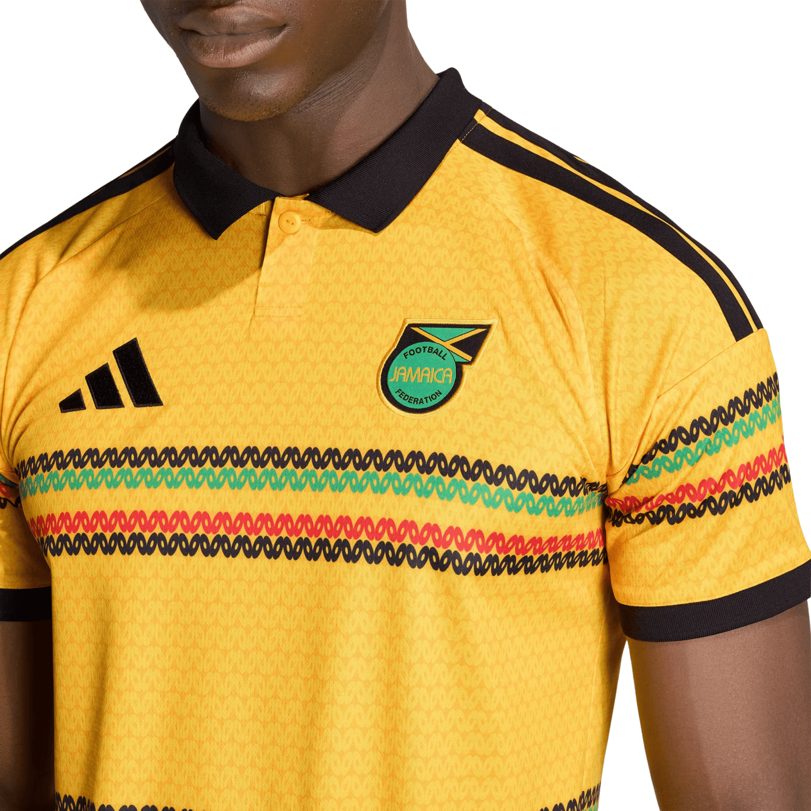 adidas Men's Jamaica 2026 Home Jersey (Bold Gold) | SoccerWearhouse