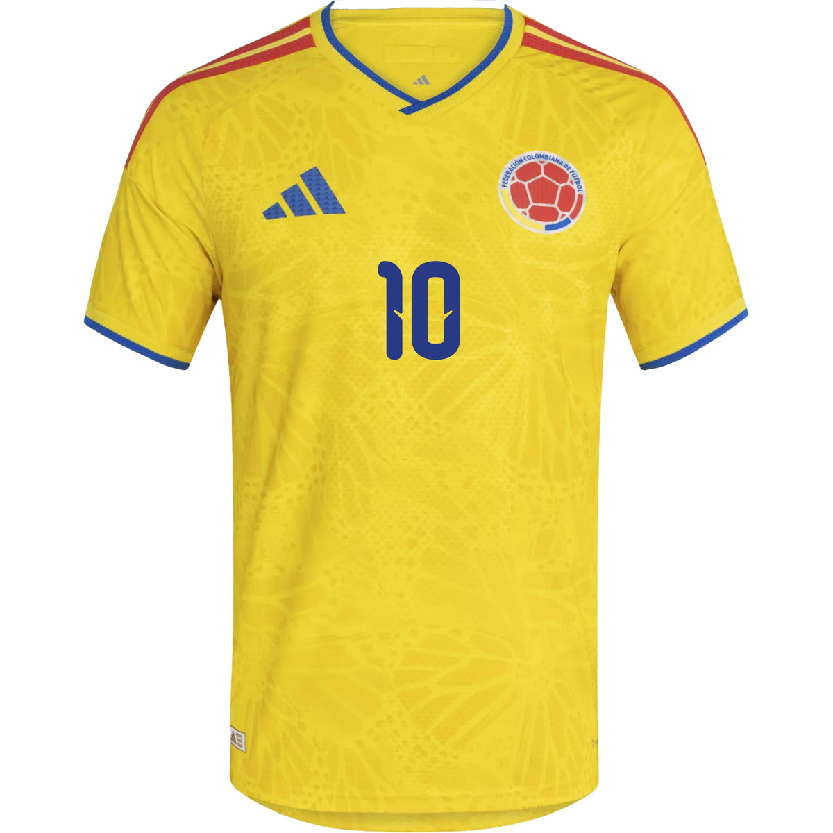 adidas Men's James Rodriguez Colombia 2026 Authentic Home Jersey (Impact Yellow) | SoccerWearhouse