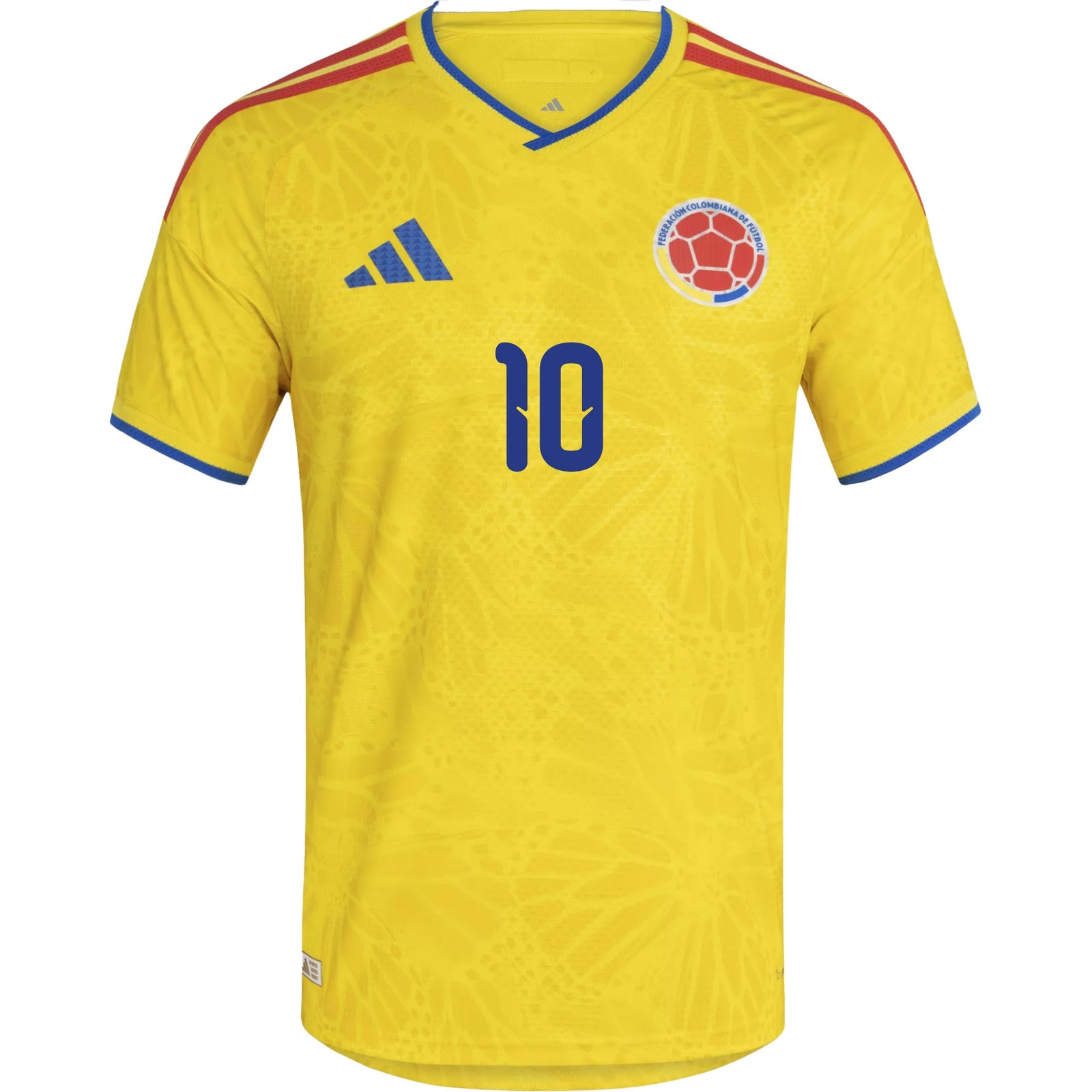 adidas Men's James Rodriguez Colombia 2026 Authentic Home Jersey (Impact Yellow) | SoccerWearhouse