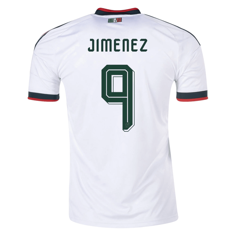 adidas Men's Jimenez Mexico 2026 Away Stadium Jersey (White) | SoccerWearhouse