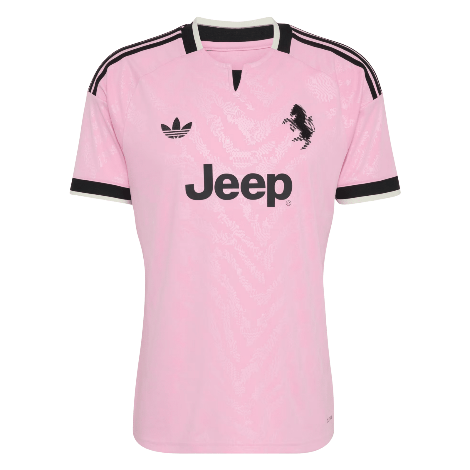adidas Mens Juventus Away Jersey 26/27 (Pink/Black) | SoccerWearhouse