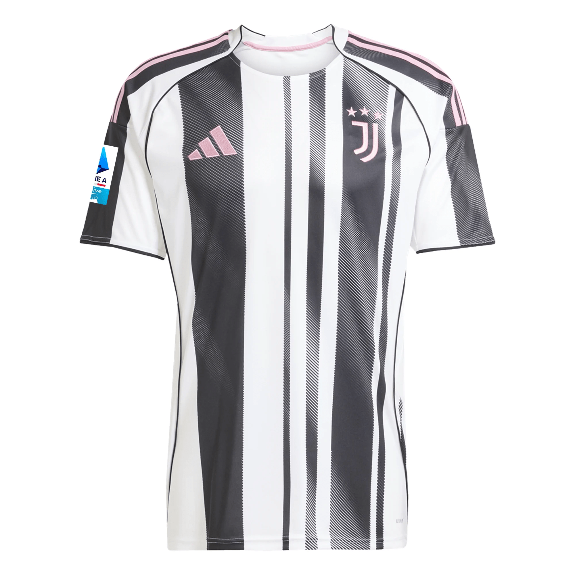 adidas Men's Juventus Adzic Home Jersey w/ Serie A Patch 25/26 (White/
