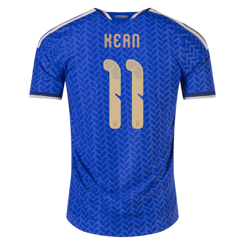 adidas Men's Kean Italy 2026 Authentic Home Jersey (Bold Blue) | SoccerWearhouse