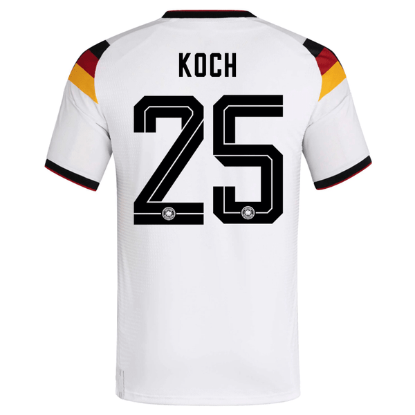 adidas Men's Koch Germany Authentic Home World Cup Jersey 2026 (White/