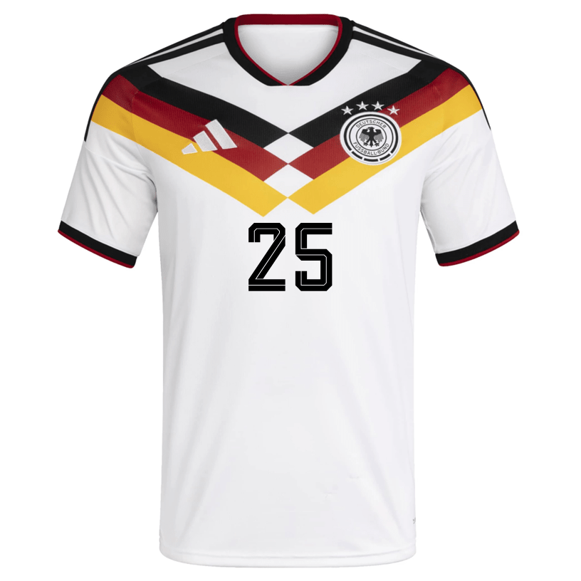 adidas Men's Koch Germany Home World Cup Jersey 2026 (White/Black) | SoccerWearhouse