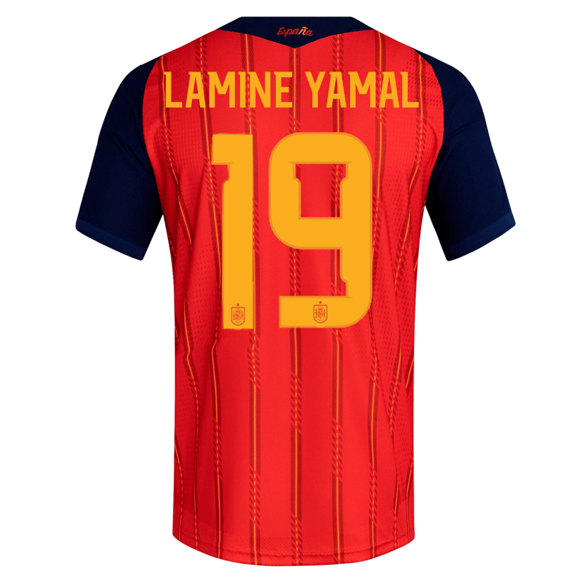 adidas Men's Lamine Yamal Spain Authentic World Cup Home Jersey 2026 (Vivid Red) | SoccerWearhouse