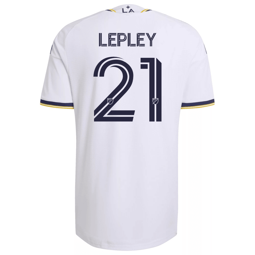 adidas Men's Lepley LA Galaxy Authentic Match Home Jersey 26/27 (White) | SoccerWearhouse