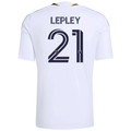 adidas Men's Lepley  LA Galaxy Home Stadium Jersey 26/27 (White)