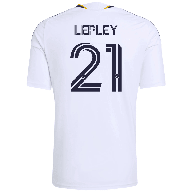 adidas Men's Lepley LA Galaxy Home Stadium Jersey 26/27 (White) | SoccerWearhouse