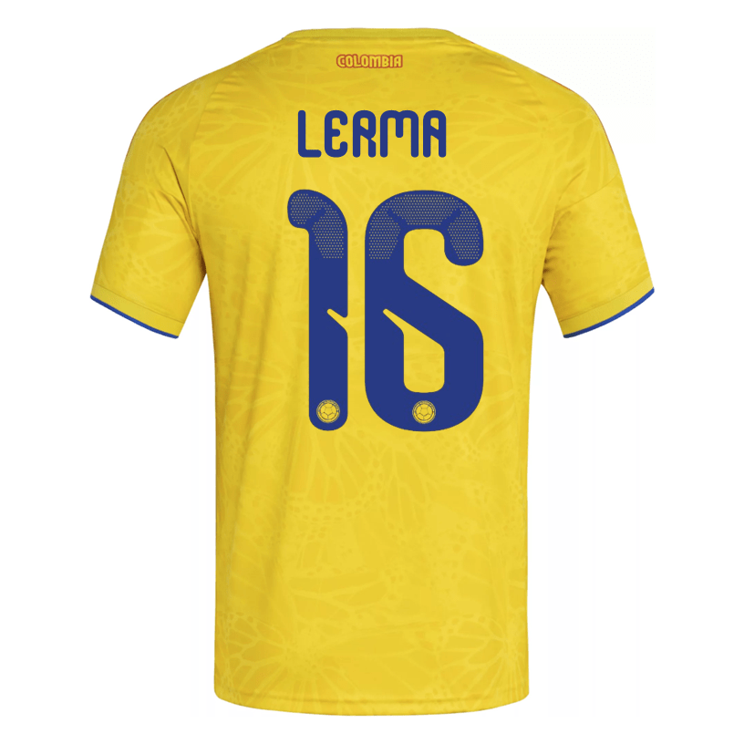adidas Men's Lerma Colombia 2026 Authentic Home Jersey (Impact Yellow) | SoccerWearhouse
