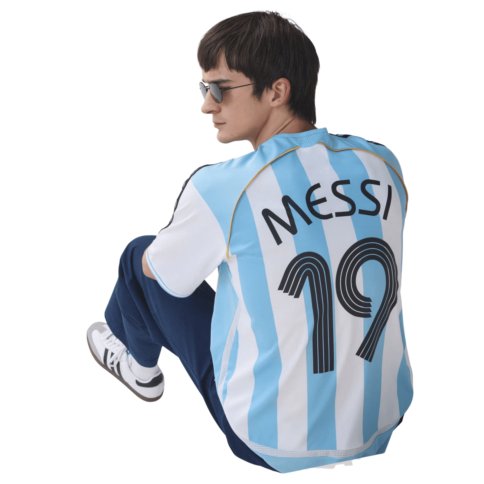 adidas Men's Lionel Messi Argentina 2006 Home Jersey (White) | SoccerWearhouse
