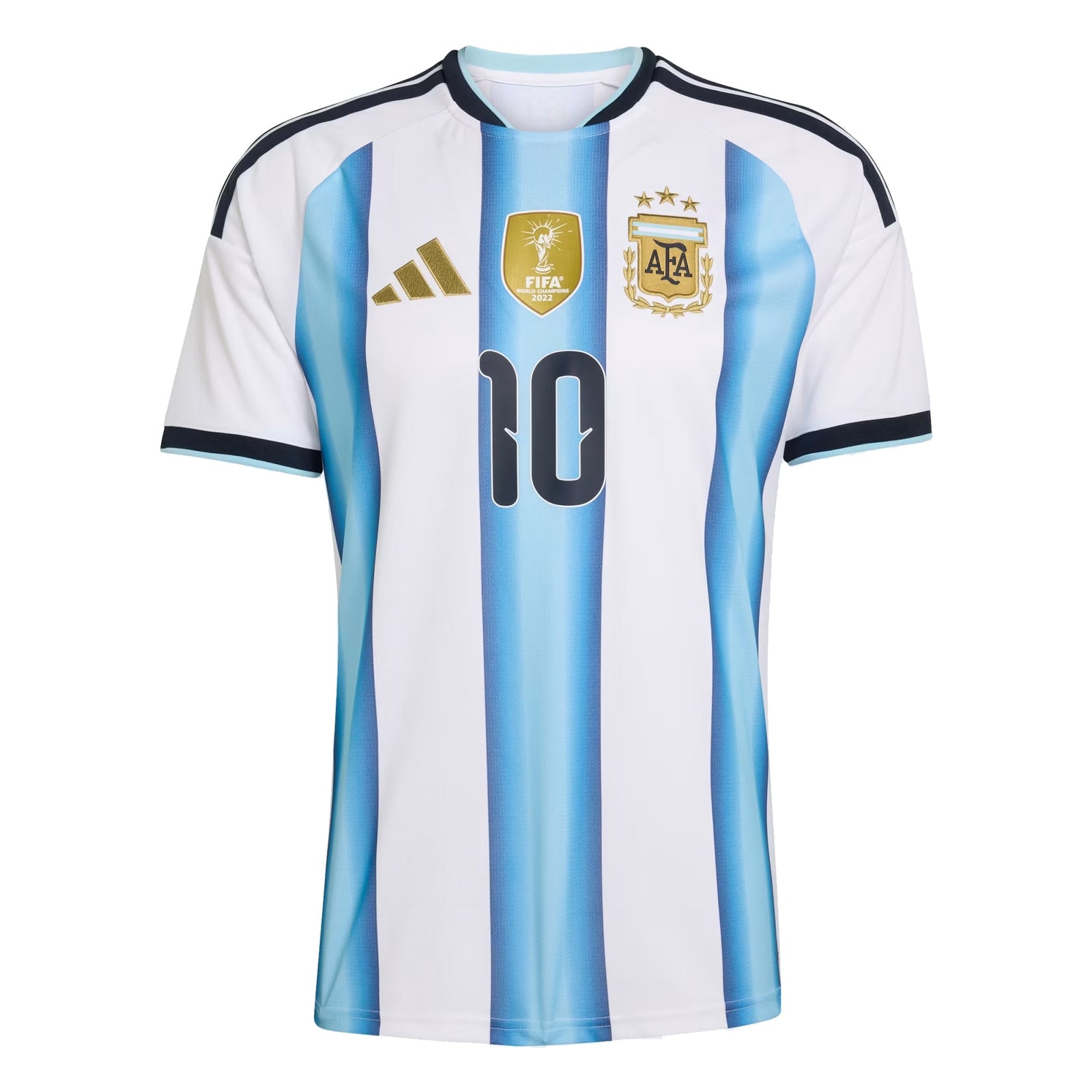 adidas Men's Lionel Messi Argentina 2026 Home World Cup Jersey (White/Icey Light Blue) | SoccerWearhouse