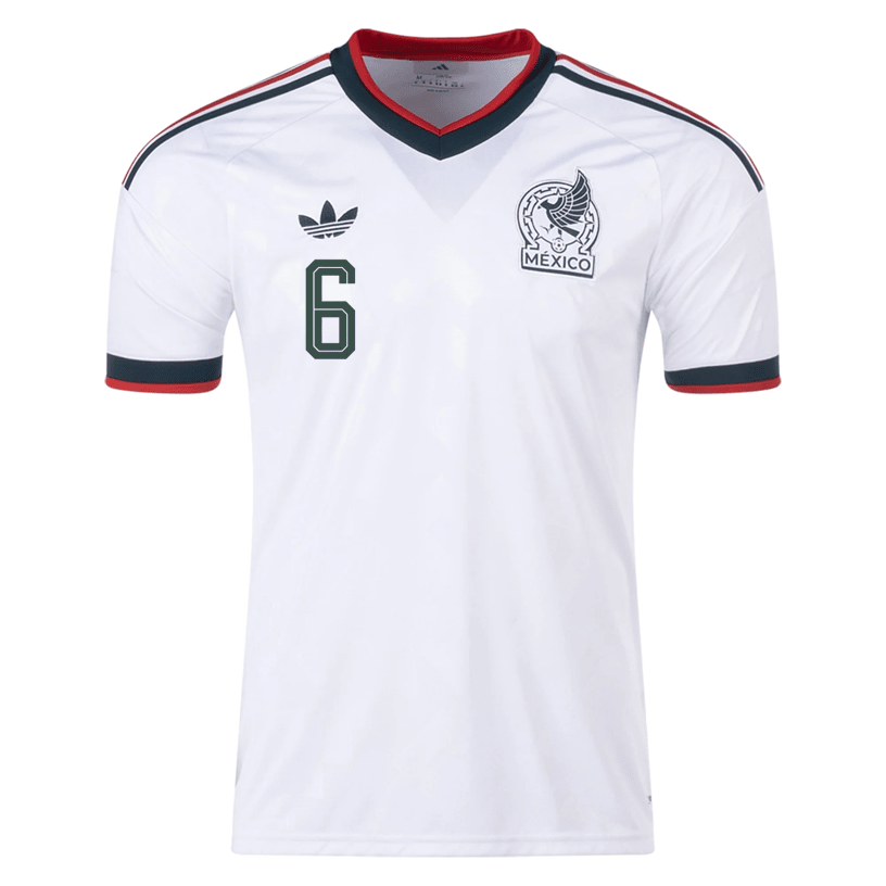 adidas Men's Lira Mexico 2026 Away Stadium Jersey (White) | SoccerWearhouse