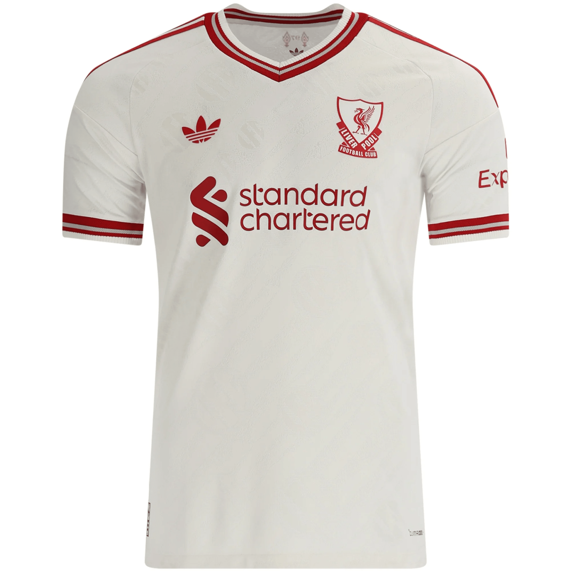 adidas Mens Liverpool Authentic Away Jersey 26/27 (White)