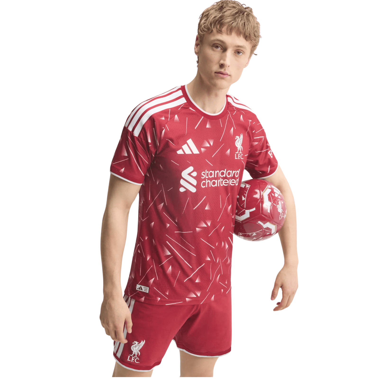 adidas Mens Liverpool Authentic Home Jersey 26/27 (Red) | SoccerWearhouse