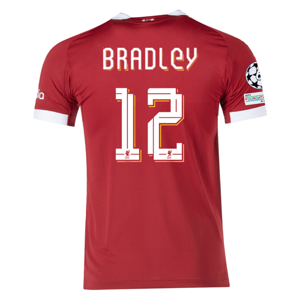 adidas Men's Liverpool FC Authentic Brodley Home Jersey 25/26 w/ Champ