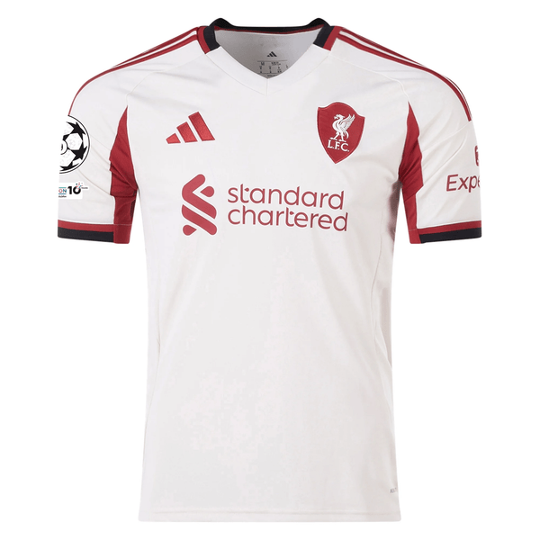 adidas Men's Liverpool Endo Away Jersey w/ Champions League Patches 25 adidas Men's Liverpool Endo Away Jersey w/ Champions League Patches 25