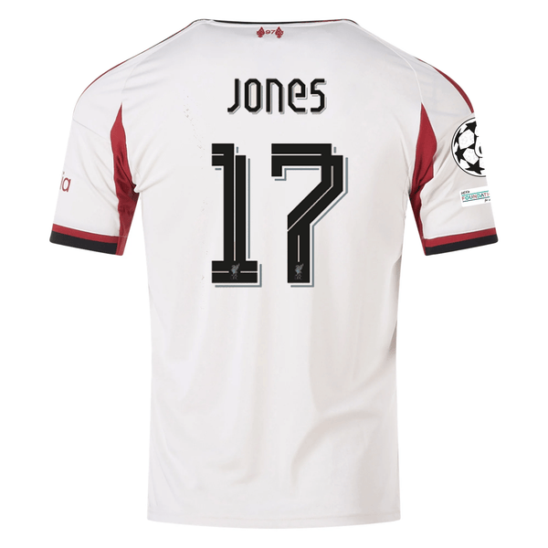 Liverpool 25/26 アウェイユニフォーム JONES 17 XL Liverpool 25/26