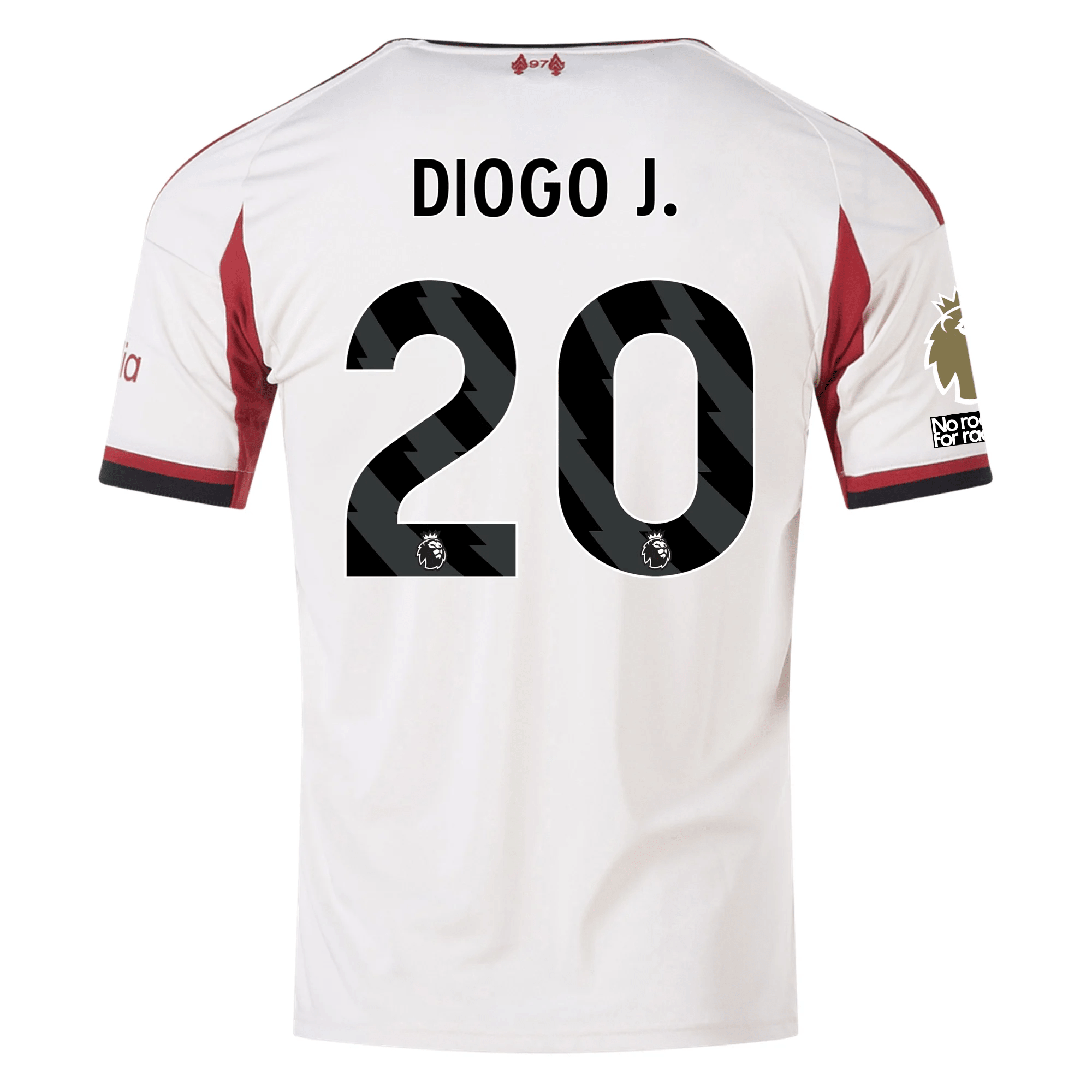 Liverpool アディダス ジャージ DIogo J. 20 M adidas Men's Liverpool Diogo Jota Away Jersey w/ EPL Champions Patch 2