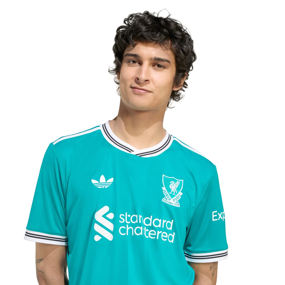 adidas Men's Liverpool FC 25/26 Third Jersey (Sea Green) | SoccerWearhouse