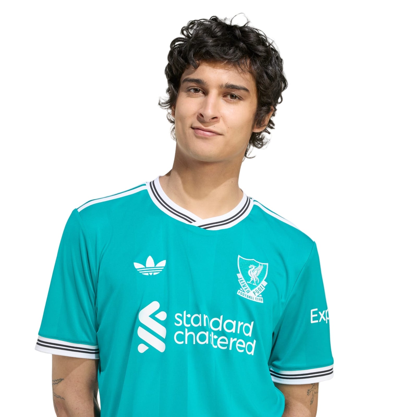 adidas Men's Liverpool FC 25/26 Third Jersey (Sea Green) | SoccerWearhouse
