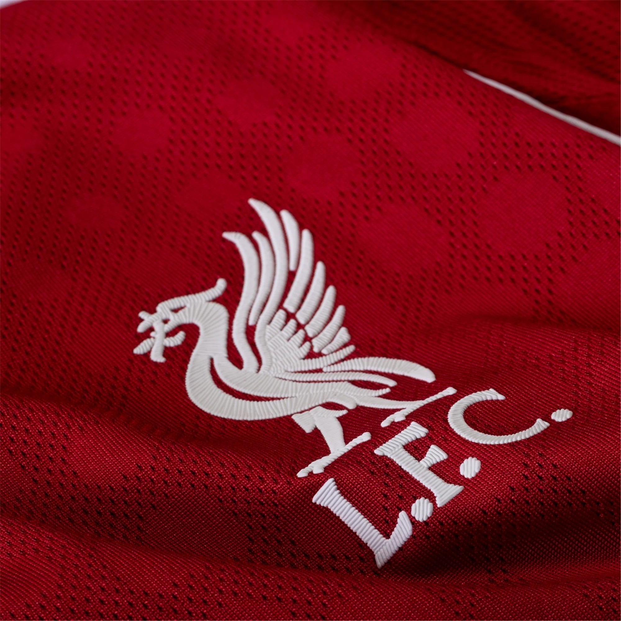 adidas Men's Liverpool FC Authentic Jones Home Jersey 25/26 w/ Champio