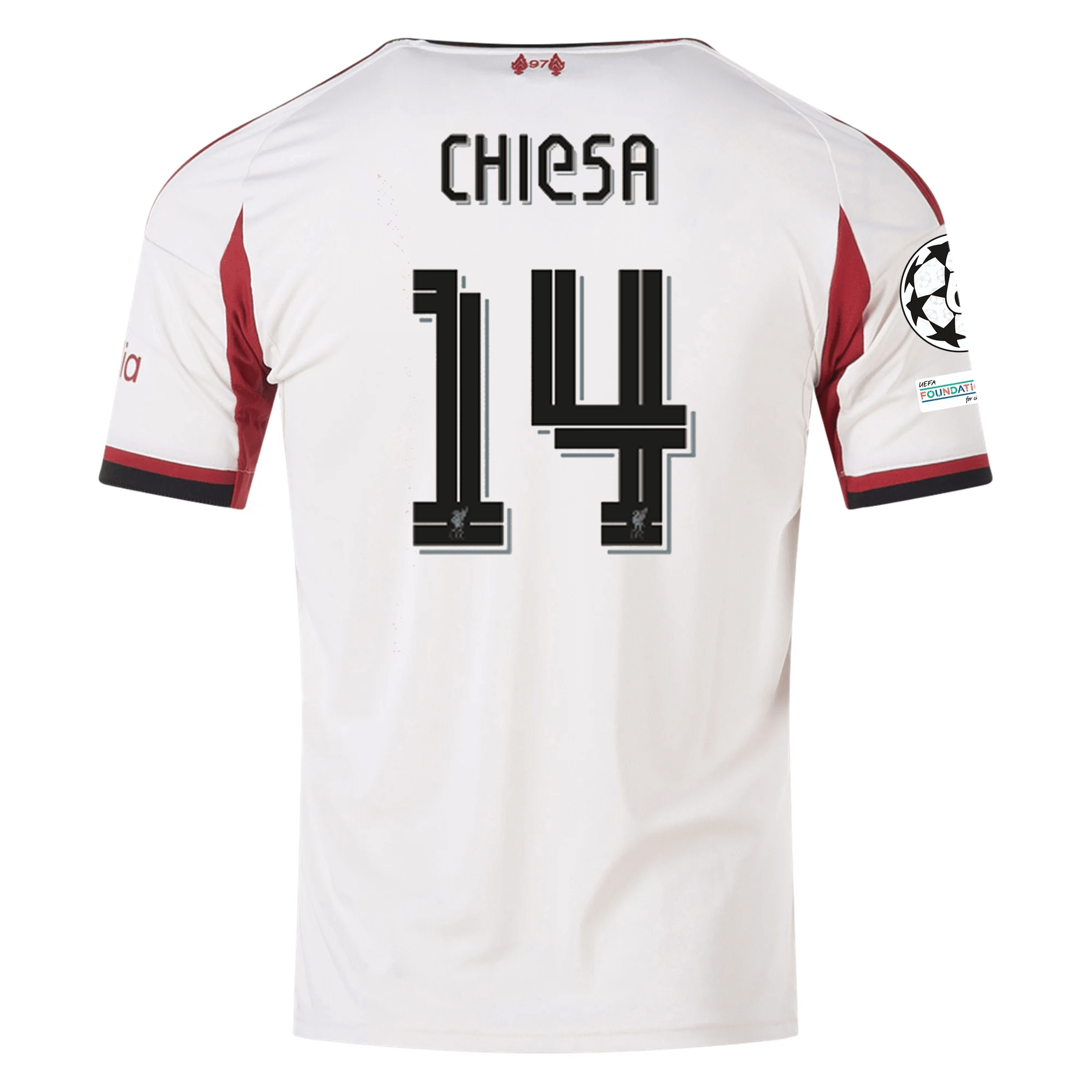 adidas Men's Liverpool Federico Chiesa Away Jersey w/ Champions League