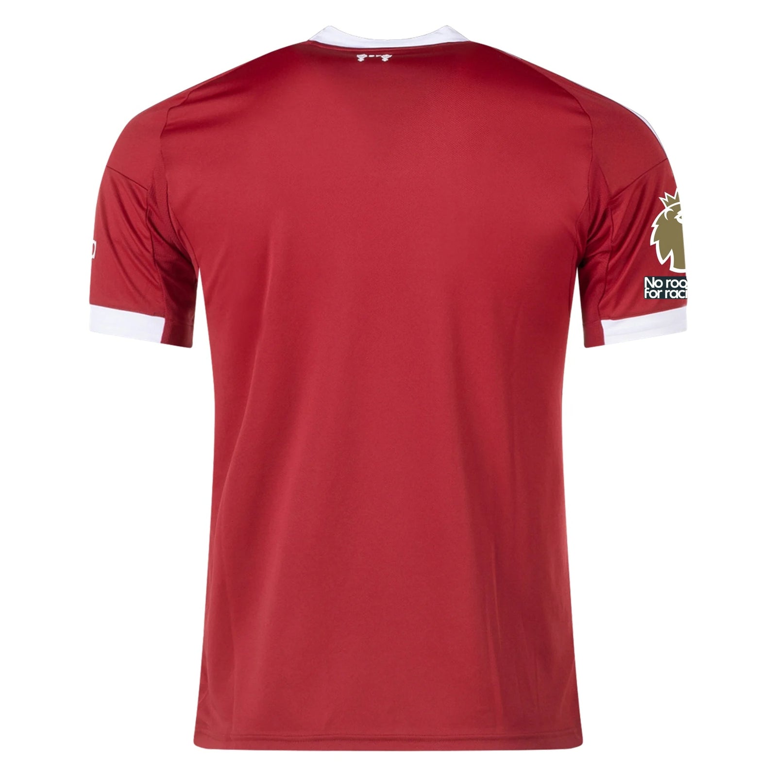 adidas Men's Liverpool Home Jersey 25/26 w/ NRFR + EPL Champions Patch (Strawberry Red) | SoccerWearhouse