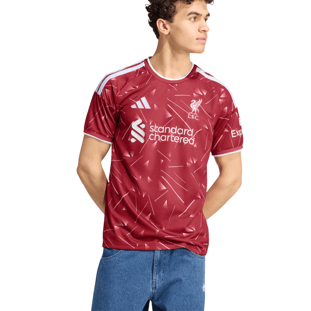 adidas Mens Liverpool Home Jersey 26/27 (Red) | SoccerWearhouse