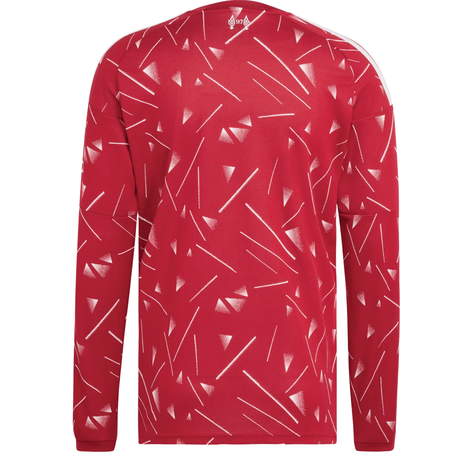 adidas Mens Liverpool Long Sleeve Home Jersey 26/27 (Red) | SoccerWearhouse
