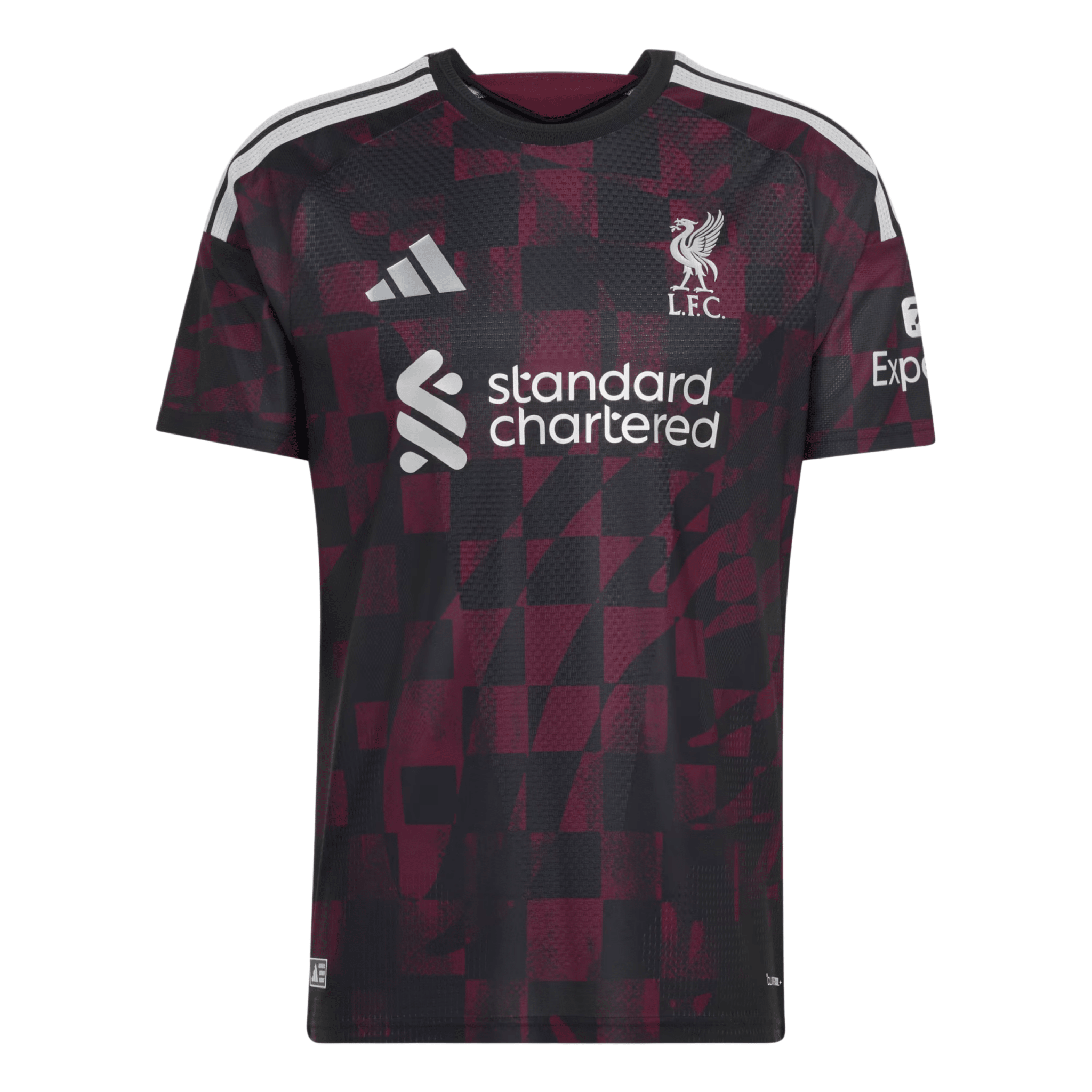 adidas Mens Liverpool Third Authentic Jersey 26/27 (Black)