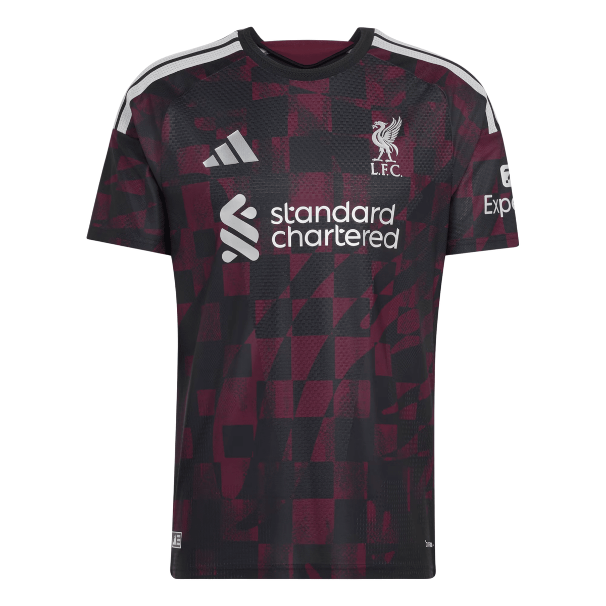 adidas Mens Liverpool Third Authentic Jersey 26/27 (Black) | SoccerWearhouse
