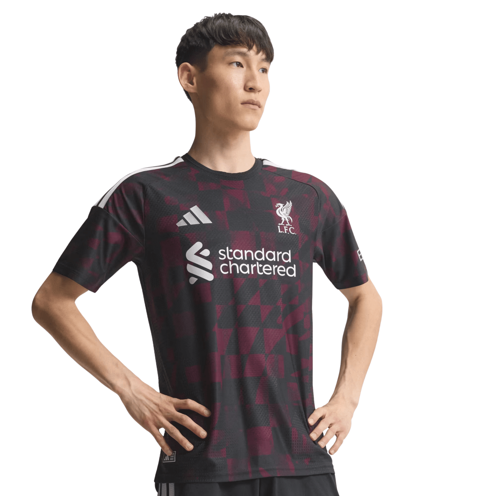 adidas Mens Liverpool Third Authentic Jersey 26/27 (Black) | SoccerWearhouse