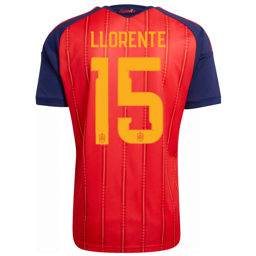 adidas Men's LLorente Spain World Cup Home Jersey 2026 (Vivid Red) | SoccerWearhouse