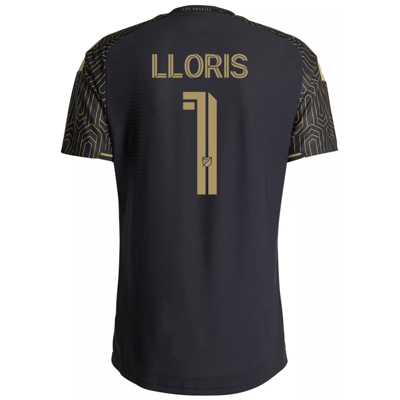 adidas Men's Lloris LAFC Authentic Match Home Jersey 26/27 (Black/Gold) | SoccerWearhouse