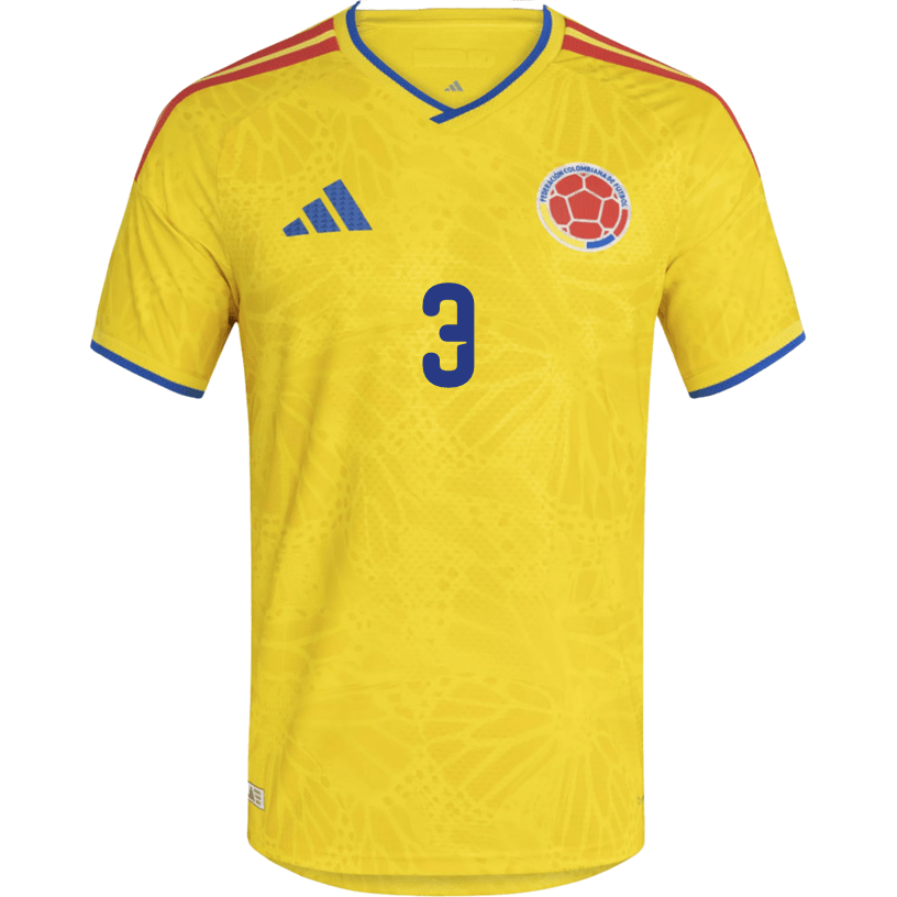 adidas Men's Lucumi Colombia 2026 Authentic Home Jersey (Impact Yellow) | SoccerWearhouse