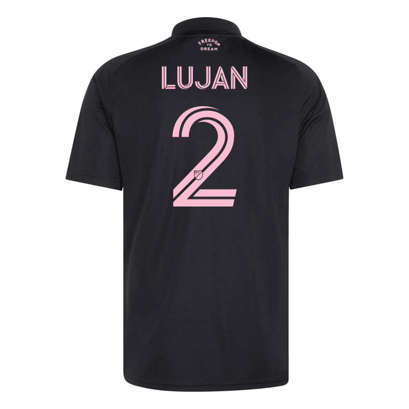 adidas Men's Lujan Inter Miami CF 26/27 Away Jersey (Black/Pink) | SoccerWearhouse