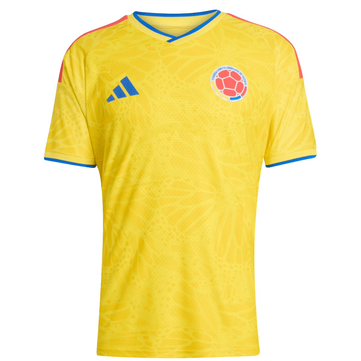 adidas Men's Machado Colombia 2026 Authentic Home Jersey (Impact Yellow) | SoccerWearhouse