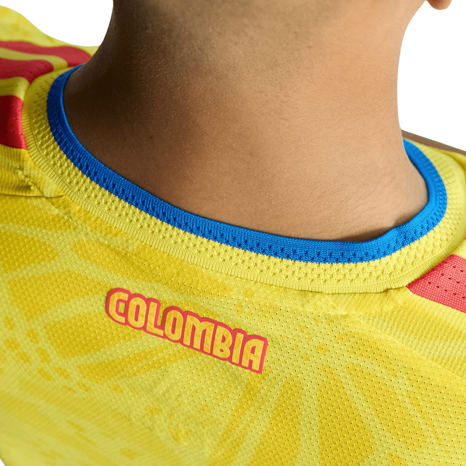 adidas Men's Machado Colombia 2026 Authentic Home Jersey (Impact Yellow) | SoccerWearhouse