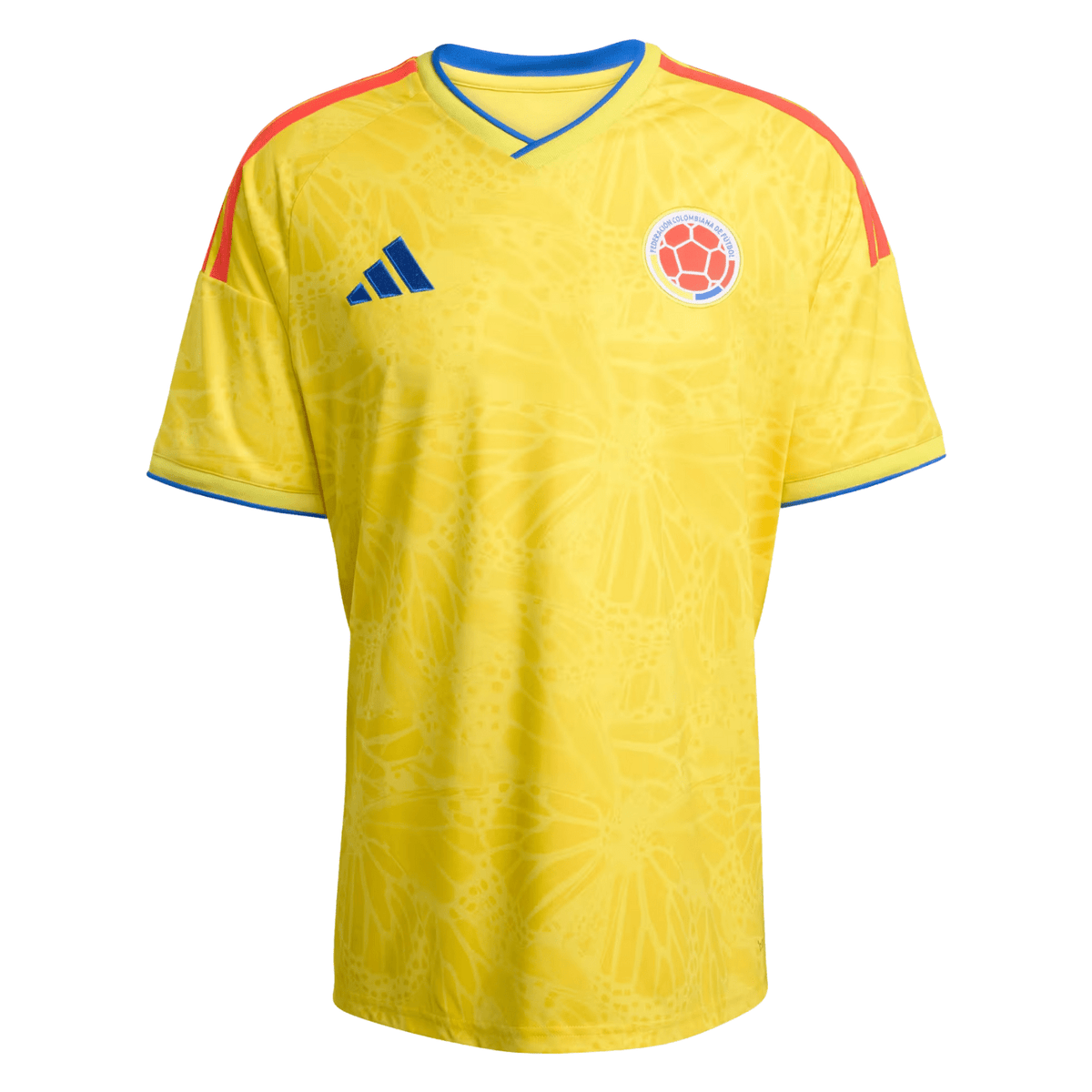 adidas Men's Machado Colombia 2026 Home Jersey (Impact Yellow) | SoccerWearhouse