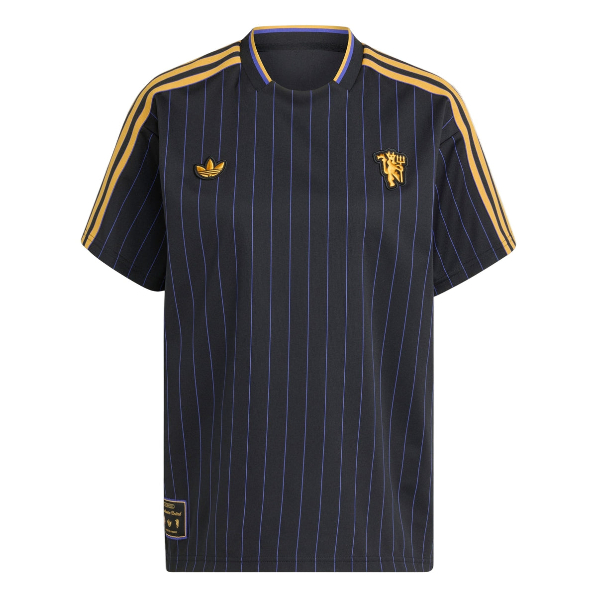 adidas Men's Manchester United 25/26 Icon Jersey (Black) | SoccerWearhouse
