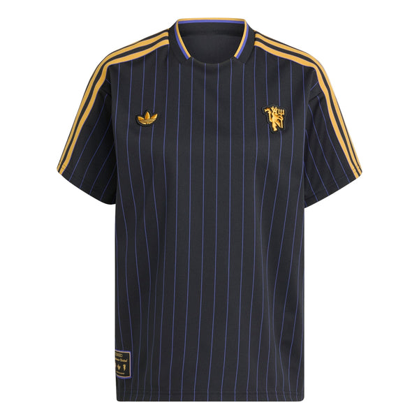 adidas Men's Manchester United 25/26 Icon Jersey (Black)