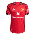 adidas Men's Manchester United Authentic Home Jersey 25/26 (Red)