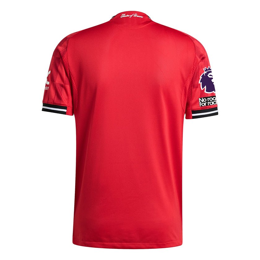 adidas De Ligt Men's Manchester United Authentic Home Jersey 25/26 w/ NRFR + EPL Patch (Red) (Copy) | SoccerWearhouse