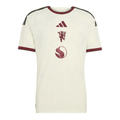 adidas Mens Manchester United Authentic Third Jersey 26/27 (Ivory)